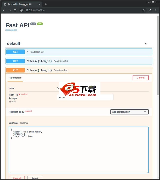FastAPI高性能Web框架