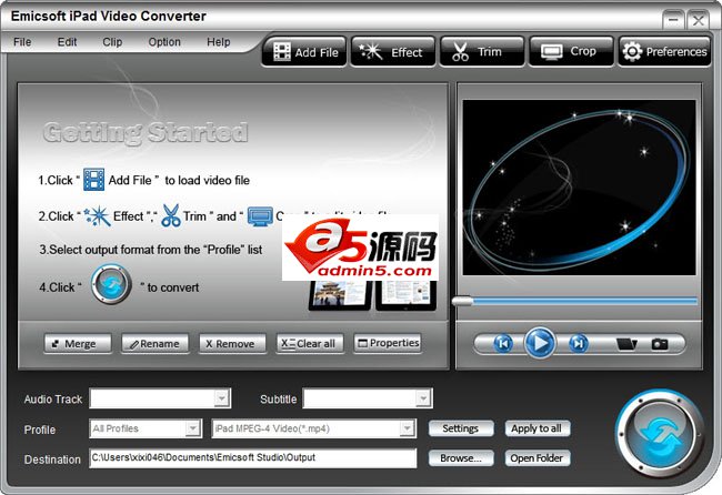 Emicsoft iPad Video Converter