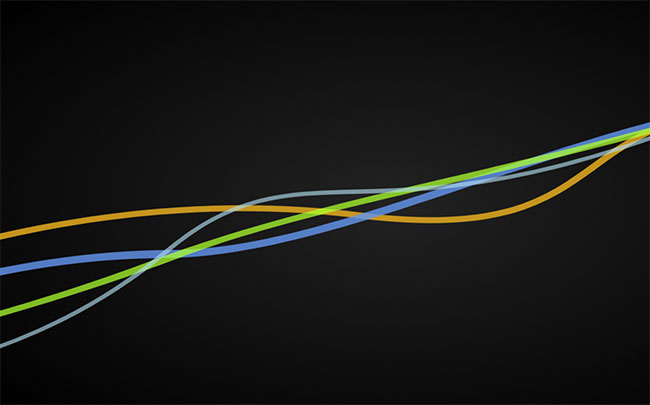 CSS3 SVG波浪线条动画特效