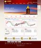 贵金属金融交易投资类企业网站织梦模板